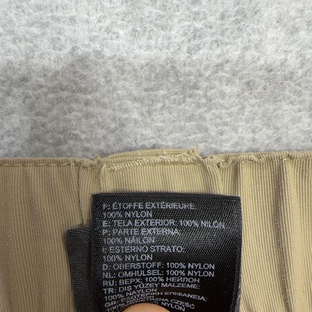 The North Face Paramount Convertible Pants Mens Small Beige Cargo Hiking Outdoor